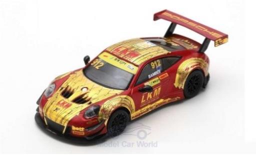 Porsche 991 GT3 R 1/18 Spark 911 () GT3 R No.912 Manthey Racing Fia GT World Cup Macau 2018 E.Bamber coche miniatura