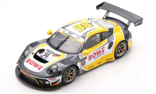 Coche miniatura Porsche 992 GT3 R 1/18 Spark 911 (991) GT3 R No.98 Rowe Racing 24h Spa 2020 L.Vanthoor/N.Tandy/E.Bamber Porsche 992 GT3 R 1/18 Spark 911 (991) GT3 R No.98 Rowe Racing 24h Spa 2020 L.Vanthoor/N.Tandy/E.Bamber coche miniatura