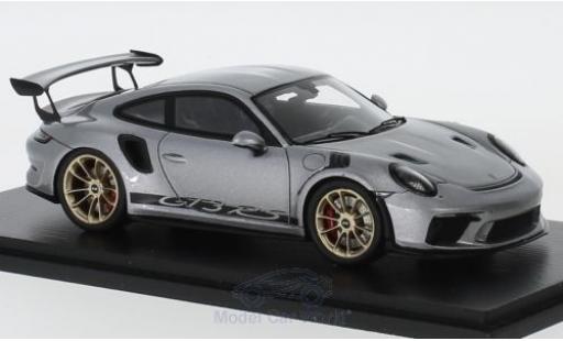 Coche miniatura Porsche 991 GT3 RS 1/43 Spark 911 () GT3 RS metalico gris 2018 Porsche 991 GT3 RS 1/43 Spark 911 () GT3 RS metalico gris 2018 coche miniatura