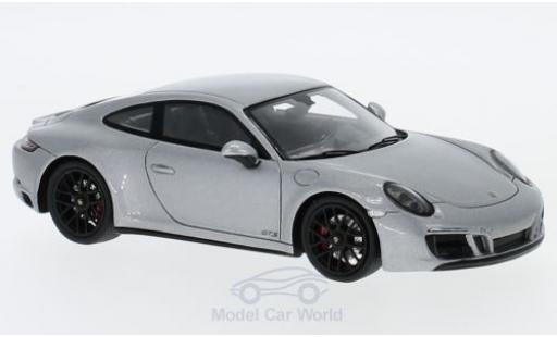 Porsche 991 GTS 1/43 Spark 911 ( II) Carrera 4 GTS gris 2017 coche miniatura