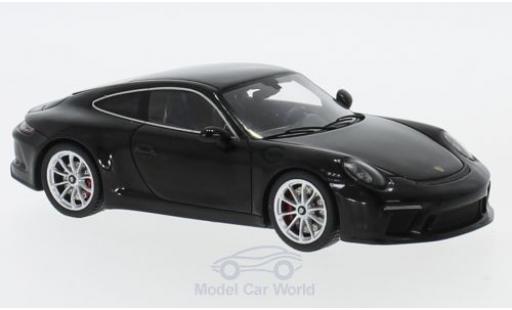 Coche miniatura Porsche 991 GT3 1/43 Spark 911 ( II) GT3 Touring Package negro 2018 Porsche 991 GT3 1/43 Spark 911 ( II) GT3 Touring Package negro 2018 coche miniatura