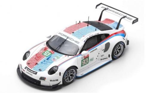 Coche miniatura Porsche 992 RSR 1/87 Spark 911 (991) RSR GTE No.93 GT Team LMGTE Pro 24h Le Mans 2019 P.Pilet/E.Bamber/N.Tandy Porsche 992 RSR 1/87 Spark 911 (991) RSR GTE No.93 GT Team LMGTE Pro 24h Le Mans 2019 P.Pilet/E.Bamber/N.Tandy coche miniatura