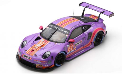 Coche miniatura Porsche 992 RSR 1/18 Spark 911 (991) RSR No.57 Team Project 1 Wynns 24h Le Mans 2020 J.Bleekemolen/F.Fraga/B.Keating Porsche 992 RSR 1/18 Spark 911 (991) RSR No.57 Team Project 1 Wynns 24h Le Mans 2020 J.Bleekemolen/F.Fraga/B.Keating coche miniatura