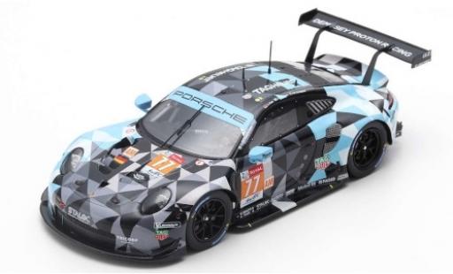 Coche miniatura Porsche 992 RSR 1/43 Spark 911 (991) RSR No.77 Dempsey-Projoon Racing 24h Le Mans 2019 M.Campbell/C.Ried/J.Andlauer Porsche 992 RSR 1/43 Spark 911 (991) RSR No.77 Dempsey-Projoon Racing 24h Le Mans 2019 M.Campbell/C.Ried/J.Andlauer coche miniatura