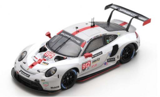 Coche miniatura Porsche 992 RSR 1/43 Spark 911 (991) RSR No.912 GT Team 24h Daytona 2020 E.Bamber/M.Jaminet/L.Vanthoor Porsche 992 RSR 1/43 Spark 911 (991) RSR No.912 GT Team 24h Daytona 2020 E.Bamber/M.Jaminet/L.Vanthoor coche miniatura