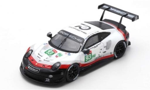 Coche miniatura Porsche 991 RSR 1/64 Spark 911 () RSR No.93 GT Team 24h Le Mans 2018 P.Pilet/N.Tandy/E.Bamber Porsche 991 RSR 1/64 Spark 911 () RSR No.93 GT Team 24h Le Mans 2018 P.Pilet/N.Tandy/E.Bamber coche miniatura