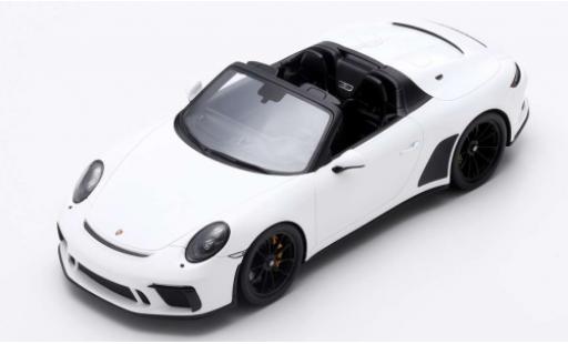 Porsche 992 Speedster 1/18 Spark 911 (991) Speedster blanco 2019 coche miniatura