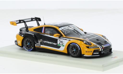 Coche miniatura Porsche 992 GT3 1/43 Spark 911  Cup No.25 Carrera Cup Deutschland 2023 1:43 Porsche 992 GT3 1/43 Spark 911  Cup No.25 Carrera Cup Deutschland 2023 1:43 coche miniatura