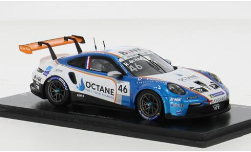 Coche miniatura Porsche 992 GT3 1/43 Spark 911  Cup No.46 Carrera Cup Benelux 2023 1:43 Porsche 992 GT3 1/43 Spark 911  Cup No.46 Carrera Cup Benelux 2023 1:43 coche miniatura