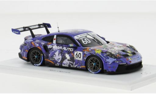 Coche miniatura Porsche 992 GT3 1/43 Spark 911  Cup No.60 Carrera Cup Japan 2023 1:43 Porsche 992 GT3 1/43 Spark 911  Cup No.60 Carrera Cup Japan 2023 1:43 coche miniatura