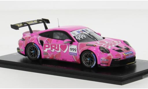 Coche miniatura Porsche 992 GT3 1/43 Spark 911  Cup No.999 Carrera Cup Brasilien 2023 1:43 Porsche 992 GT3 1/43 Spark 911  Cup No.999 Carrera Cup Brasilien 2023 1:43 coche miniatura