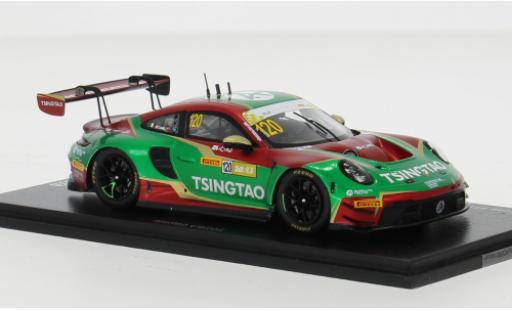 Coche miniatura Porsche 992 GT3 R 1/43 Spark 911  No.120 Absolute Racing Fia GT World Cup Macau 2023 1:43 Porsche 992 GT3 R 1/43 Spark 911  No.120 Absolute Racing Fia GT World Cup Macau 2023 1:43 coche miniatura
