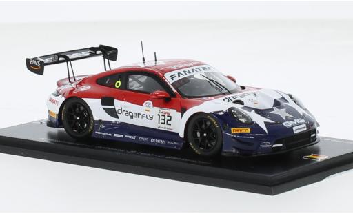 Coche miniatura Porsche 992 GT3 R 1/43 Spark 911  No.132 GMG Racing by Car Collection Motorsport 24h Spa 2023 1:43 Porsche 992 GT3 R 1/43 Spark 911  No.132 GMG Racing by Car Collection Motorsport 24h Spa 2023 1:43 coche miniatura