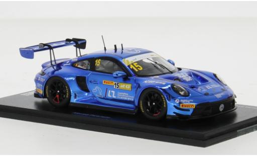 Coche miniatura Porsche 992 GT3 R 1/43 Spark 911  No.15 Luanzhou International Circuit Fia GT World Cup Macau 2023 1:43 Porsche 992 GT3 R 1/43 Spark 911  No.15 Luanzhou International Circuit Fia GT World Cup Macau 2023 1:43 coche miniatura