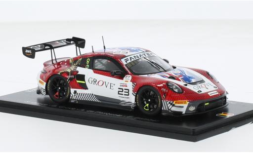 Coche miniatura Porsche 992 GT3 R 1/43 Spark 911  No.23 Grove Racing 24h Spa 2023 1:43 Porsche 992 GT3 R 1/43 Spark 911  No.23 Grove Racing 24h Spa 2023 1:43 coche miniatura