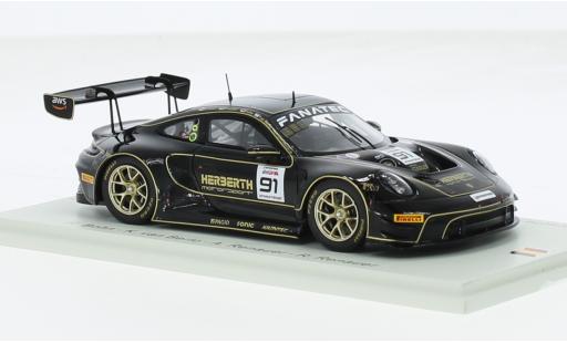 Coche miniatura Porsche 992 GT3 R 1/43 Spark 911  No.91 Herberth Motorsport 24h Spa 2023 1:43 Porsche 992 GT3 R 1/43 Spark 911  No.91 Herberth Motorsport 24h Spa 2023 1:43 coche miniatura