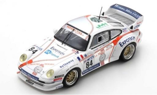 Coche miniatura Porsche 996 1/43 Spark 911 (993) Carrera RSR No.84 24h Le Mans 1999 T.Perrier/J-L.Ricci/M.Nourry Porsche 996 1/43 Spark 911 (993) Carrera RSR No.84 24h Le Mans 1999 T.Perrier/J-L.Ricci/M.Nourry coche miniatura