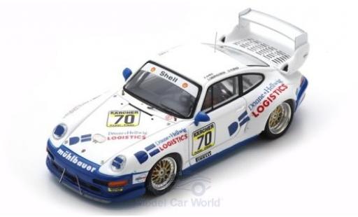 Porsche 993 GT2 1/43 Spark 911 () GT2 No.70 1000km Paris 1995 S.Oberndorfer/D.Hübner coche miniatura
