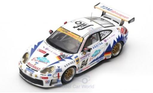 Coche miniatura Porsche 996 GT3 RS 1/43 Spark 911 () GT3 RS No.84 T2M Motorsport 24h Le Mans 2003 P.Bourdais/R.Berville/V.Ickx Porsche 996 GT3 RS 1/43 Spark 911 () GT3 RS No.84 T2M Motorsport 24h Le Mans 2003 P.Bourdais/R.Berville/V.Ickx coche miniatura