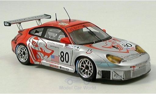 Porsche 997 GT3 RSR 1/43 Spark 911 (996) GT3 RSR No.80 Flying Lizard Motorsports Le Mans Le Mans 2006 van Overbeek/P.Long coche miniatura