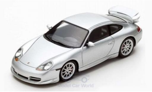 Coche miniatura Porsche 996 GT3 1/43 Spark 911 () GT3 gris 1999 Porsche 996 GT3 1/43 Spark 911 () GT3 gris 1999 coche miniatura