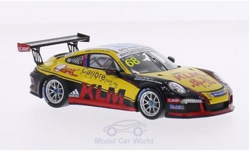 Coche miniatura Porsche 991 GT3 Cup 1/43 Spark 911 (997) GT3 Cup No.68 Kamlung Racing Carrera Cup Asia 2015 C.van der Drift Porsche 991 GT3 Cup 1/43 Spark 911 (997) GT3 Cup No.68 Kamlung Racing Carrera Cup Asia 2015 C.van der Drift coche miniatura