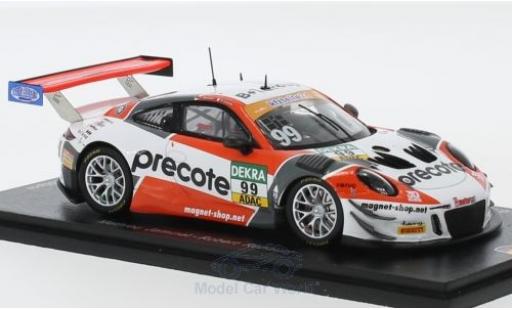 Coche miniatura Porsche 991 GT3 R 1/43 Spark 911 (997) GT3 R No.99 Precote Herberth Motorsport ADAC GT Masters 2018 M.Jaminet/R.Renauer Porsche 991 GT3 R 1/43 Spark 911 (997) GT3 R No.99 Precote Herberth Motorsport ADAC GT Masters 2018 M.Jaminet/R.Renauer coche miniatura