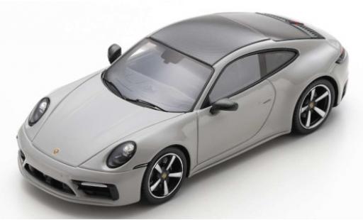 Coche miniatura Porsche 992 4S 1/43 Spark 911 Carrera 4S () gris 2019 Porsche 992 4S 1/43 Spark 911 Carrera 4S () gris 2019 coche miniatura
