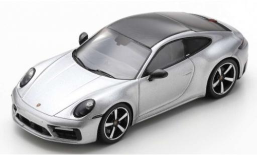 Coche miniatura Porsche 992 4S 1/43 Spark 911 Carrera 4S () gris/carbon 2019 Porsche 992 4S 1/43 Spark 911 Carrera 4S () gris/carbon 2019 coche miniatura