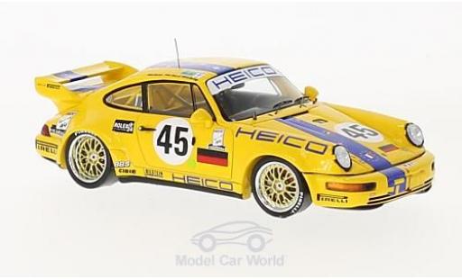 Porsche 993 RS 1/43 Spark 911 Carrera RSR No.45 Heico 24h Le Mans 1994 K-H.Wlazik/D.Ebeling/U.Richter coche miniatura