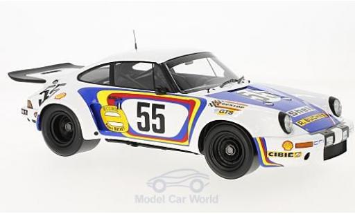 Porsche 930 RSR 1/18 Spark 911 Carrera RSR No.55 24h Le Mans 1975 C.Ballot-Lena/J.Bienvenue coche miniatura