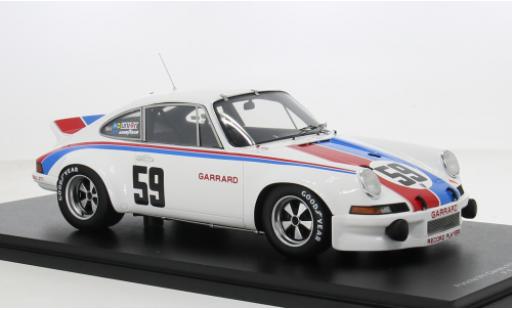 Coche miniatura Porsche 911 1/18 Spark Carrera RSR No.59 24h Daytona 1973 1:18 Porsche 911 1/18 Spark Carrera RSR No.59 24h Daytona 1973 1:18 coche miniatura