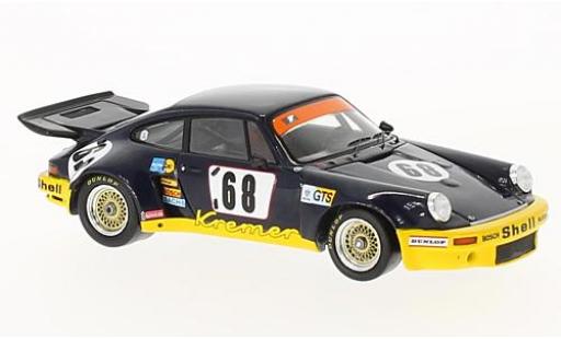 Porsche 930 RSR 1/43 Spark 911 Carrera RSR No.68 Kremer Samson 24h Le Mans 1974 avec Decals H.Heyer/E.Kremer/P.Keller coche miniatura