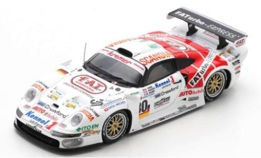 Coche miniatura Porsche 996 Turbo 1/43 Spark 911 GT1 No.30 Kremer Racing FATurbo-Express 24h Le Mans 1997 B.Gachot/A.Evans/C.Bouchut Porsche 996 Turbo 1/43 Spark 911 GT1 No.30 Kremer Racing FATurbo-Express 24h Le Mans 1997 B.Gachot/A.Evans/C.Bouchut coche miniatura