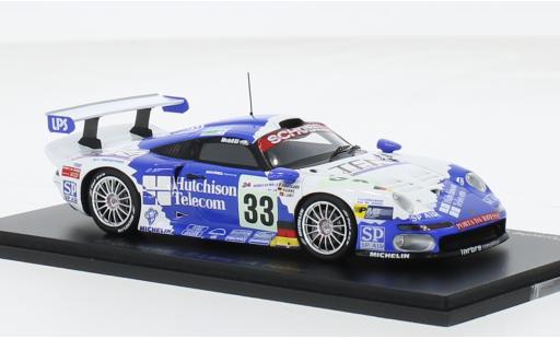 Coche miniatura Porsche 996 GT1 1/43 Spark 911 No.33 Schübel Engineering 24h Le Mans 1997 1:43 Porsche 996 GT1 1/43 Spark 911 No.33 Schübel Engineering 24h Le Mans 1997 1:43 coche miniatura