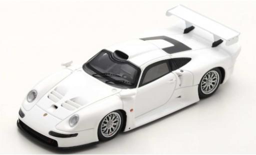 Coche miniatura Porsche 993 1/43 Spark 911 GT1 blanco 1996 Street Version Porsche 993 1/43 Spark 911 GT1 blanco 1996 Street Version coche miniatura