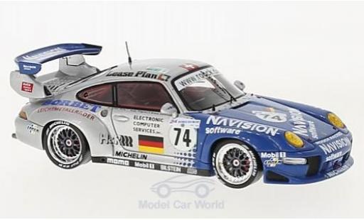 Coche miniatura Porsche 996 GT2 1/43 Spark 911 GT2 No.74 24h Le Mans 1997 A.Ahrle/B.Eichmann/A.Pilgrim Porsche 996 GT2 1/43 Spark 911 GT2 No.74 24h Le Mans 1997 A.Ahrle/B.Eichmann/A.Pilgrim coche miniatura