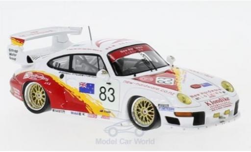 Porsche 993 GT2 1/43 Spark 911 GT2 No.83 24h Le Mans 1996 S.Ortelli/A.Pilgrim/A.Bagnall coche miniatura