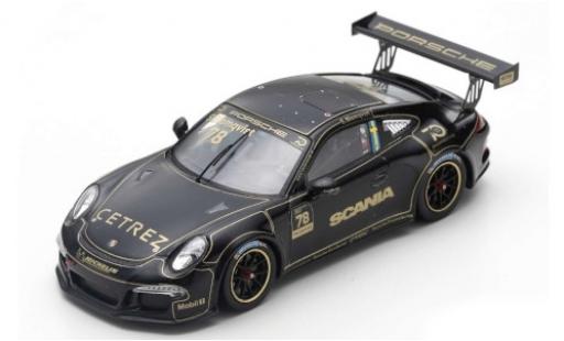 Porsche 991 GT3 Cup 1/43 Spark 911 GT3 Cup ( II) No.78 Carrera Cup Scandinavia Anderstorp 2018 Tribute to Ronnie Peterson S.Blomqvist coche miniatura