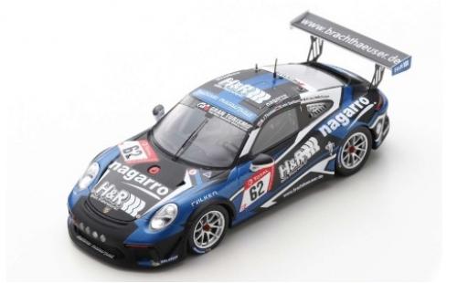 Coche miniatura Porsche 992 GT3 1/43 Spark 911 GT3 Cup No.62 Mühlner Motorsport H&R 24h Nürburgring 2019 M.J.Thomas/S.von Gartzen/M.Kranz/M.Hoppe Porsche 992 GT3 1/43 Spark 911 GT3 Cup No.62 Mühlner Motorsport H&R 24h Nürburgring 2019 M.J.Thomas/S.von Gartzen/M.Kranz/M.Hoppe coche miniatura