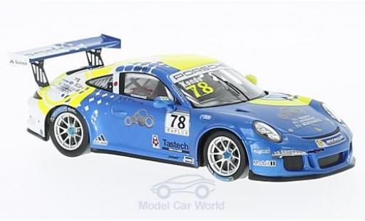Coche miniatura Porsche 991 GT3 Cup 1/43 Spark 911 GT3 Cup No.78 Carrera Cup Japan 2016 T.Kondo Porsche 991 GT3 Cup 1/43 Spark 911 GT3 Cup No.78 Carrera Cup Japan 2016 T.Kondo coche miniatura
