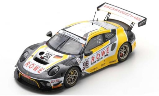 Coche miniatura Porsche 992 GT3 R 1/43 Spark 911 GT3 R (991) No.98 ROWE Racing 24h Spa 2019 S.Müller/R.Dumas/M.Jaminet Porsche 992 GT3 R 1/43 Spark 911 GT3 R (991) No.98 ROWE Racing 24h Spa 2019 S.Müller/R.Dumas/M.Jaminet coche miniatura