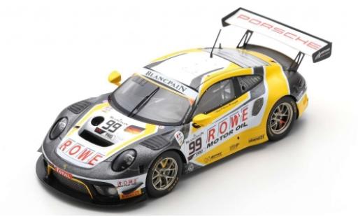 Coche miniatura Porsche 992 GT3 R 1/43 Spark 911 GT3 R (991) No.99 ROWE Racing 24h Spa 2019 D.Olsen/M.Campbell/D.Werner Porsche 992 GT3 R 1/43 Spark 911 GT3 R (991) No.99 ROWE Racing 24h Spa 2019 D.Olsen/M.Campbell/D.Werner coche miniatura