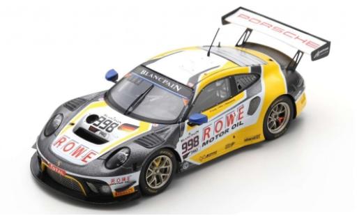 Coche miniatura Porsche 992 GT3 R 1/43 Spark 911 GT3 R (991) No.998 ROWE Racing 24h Spa 2019 F.Makowiecki/P.Pilet/N.Tandy Porsche 992 GT3 R 1/43 Spark 911 GT3 R (991) No.998 ROWE Racing 24h Spa 2019 F.Makowiecki/P.Pilet/N.Tandy coche miniatura