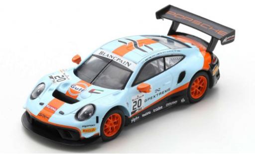Coche miniatura Porsche 992 GT3 R 1/43 Spark 911 GT3 R No.20 GPX Racing Gulf 24h Spa 2019 R.Lietz/M.Christensen/K.Estre Porsche 992 GT3 R 1/43 Spark 911 GT3 R No.20 GPX Racing Gulf 24h Spa 2019 R.Lietz/M.Christensen/K.Estre coche miniatura