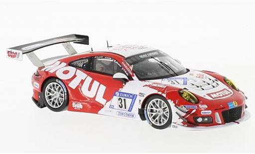 Porsche 991 GT3 R 1/18 Spark 911 GT3 R No.31 Frikadelli Racing Team 24h Nürburgring 2017 M.Christensen/K.Bachler/N.Siedler/L.Luhr coche miniatura