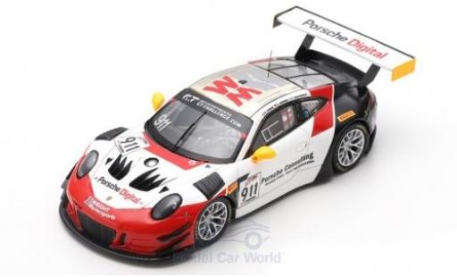 Coche miniatura Porsche 991 GT3 R 1/43 Spark 911 GT3 R No.911 Wright Motorsport 8h Kalifornien 2018 R. Dumas/F.Makowiecki/D.Werner Porsche 991 GT3 R 1/43 Spark 911 GT3 R No.911 Wright Motorsport 8h Kalifornien 2018 R. Dumas/F.Makowiecki/D.Werner coche miniatura