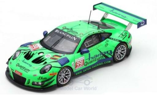 Coche miniatura Porsche 991 GT3 R 1/43 Spark 911 GT3 R No. Herberth Motorsport 24h Spa 2018 J.Häring/S.Görig/W.Triller/A.Renauer Porsche 991 GT3 R 1/43 Spark 911 GT3 R No. Herberth Motorsport 24h Spa 2018 J.Häring/S.Görig/W.Triller/A.Renauer coche miniatura