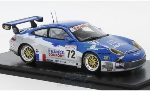 Coche miniatura Porsche 996 GT3 RS 1/43 Spark 911 GT3 RS No.72 24h Le Mans 2002 L.Alphand/C.Lavieille/O.Thevenin Porsche 996 GT3 RS 1/43 Spark 911 GT3 RS No.72 24h Le Mans 2002 L.Alphand/C.Lavieille/O.Thevenin coche miniatura