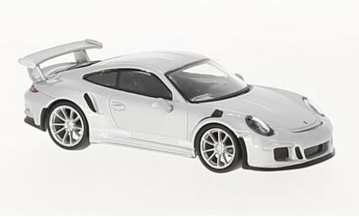 Coche miniatura Porsche 991 GT3 RS 1/64 Spark 911 GT3 RS gris 2016 Porsche 991 GT3 RS 1/64 Spark 911 GT3 RS gris 2016 coche miniatura
